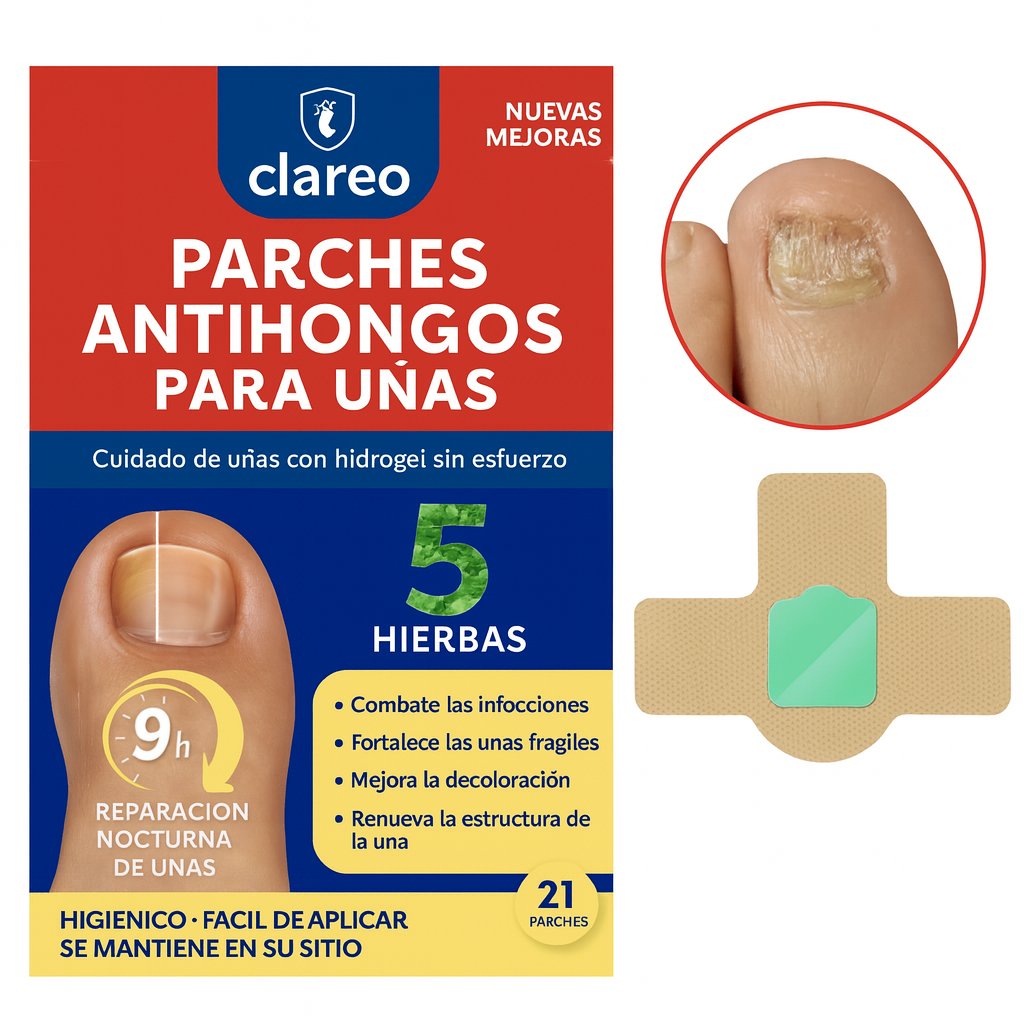 Clareo Parches Antihongos